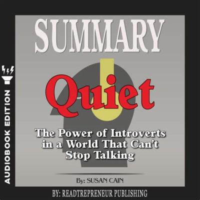  Quiet: The Power of Introverts in a World That Can't Stop Talking - Een Introverte Meesterwerk in een Extroverte Wereld